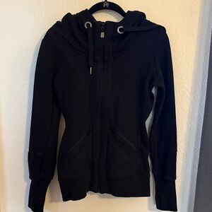 MPG Women's Black Zip-Up Hoodie